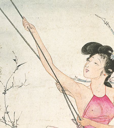 巴青县-胡也佛的仕女画和最知名的金瓶梅秘戏图